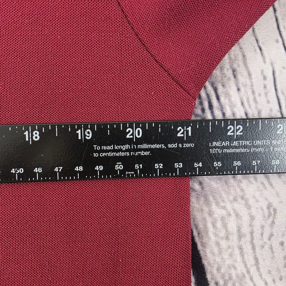 Vtg Polo Sport Men's Large Red Short Sleeve Shirt